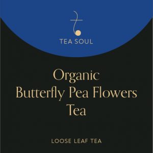 organic butterfly pea flowers tea packaging
