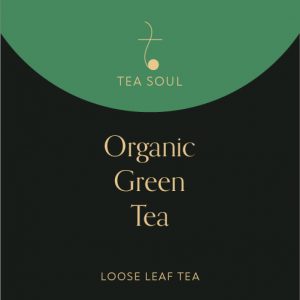 organic green tea packaging