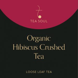 organic hibiscus flowers crushed tea