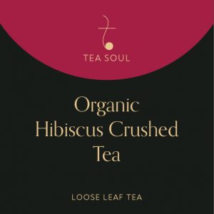 organic hibiscus crushed flowers tea
